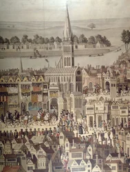 The Coronation Procession of King Edward VI in 1547 (detail)